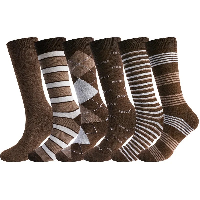 Vintage Fashion Enthusiasts - 6 Pares de Calcetines de Hombre