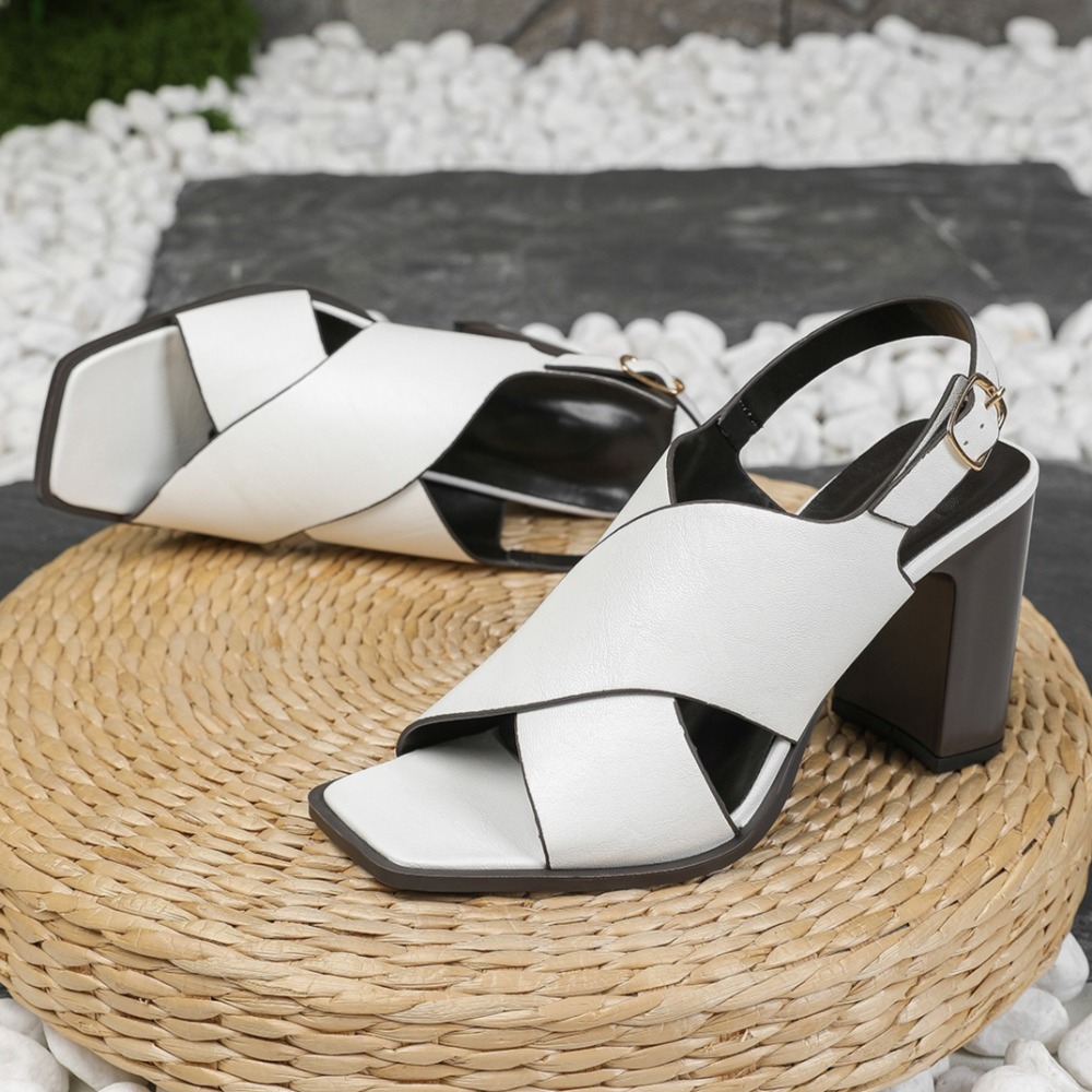 Vintage Fashion Dresses - Sandalias de mujer vintage con punta