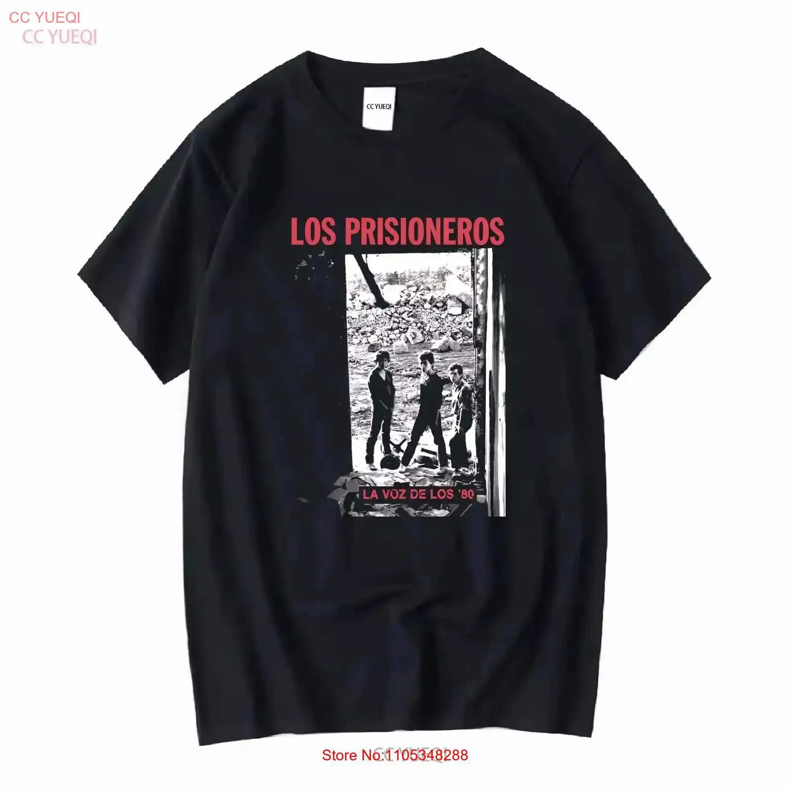 Vintage Fashion Jersey - Camiseta Los Prisioneros LA Voz Se