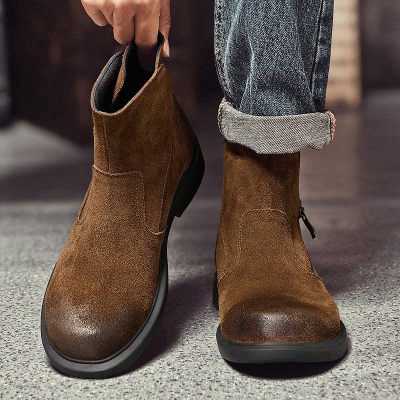 Botas Chelsea de Ante Vacuno V - Vintage Outdoor Fashion reseña y precio