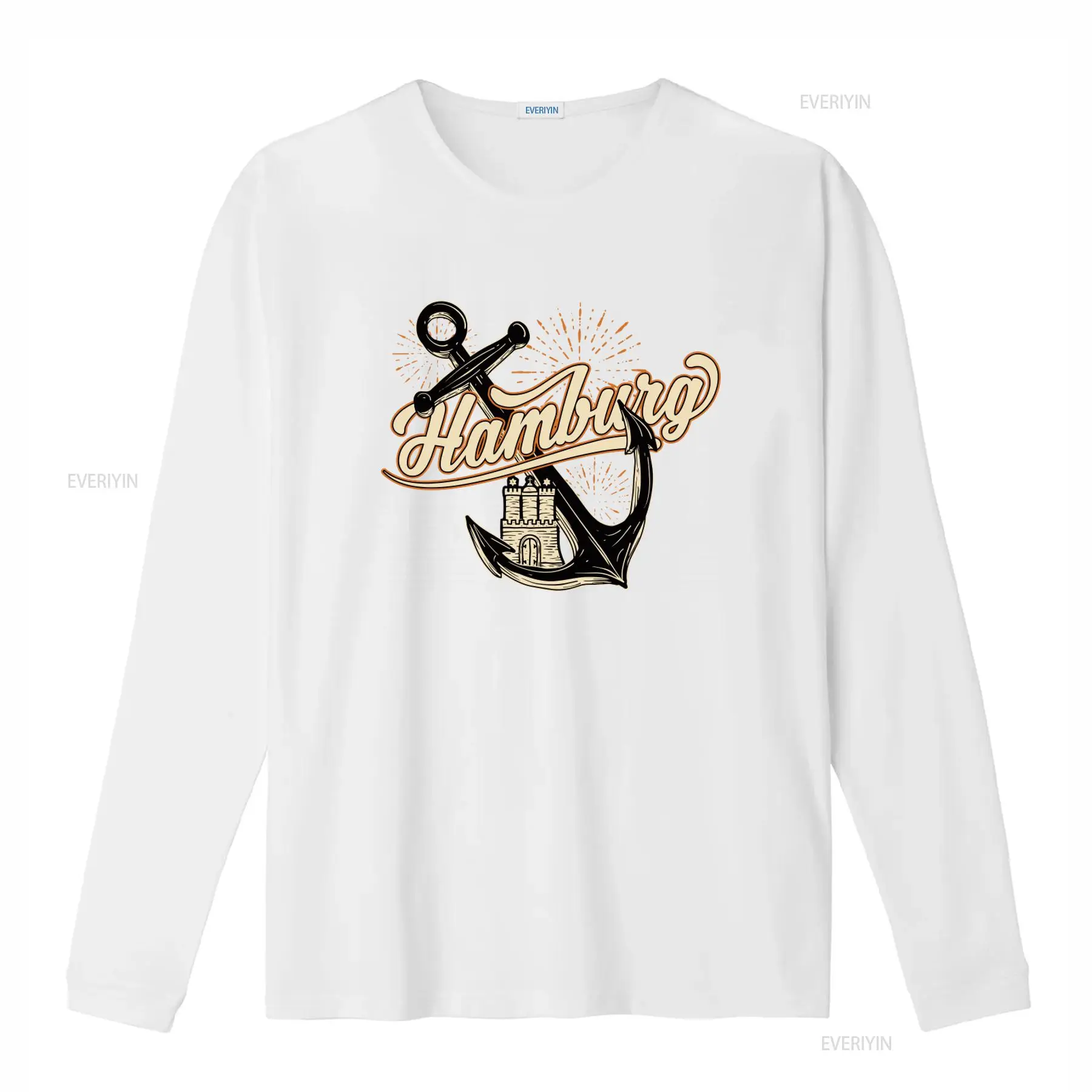 Camiseta con estampado de ancl - Vintage Fashion Hamburg reseña y precio