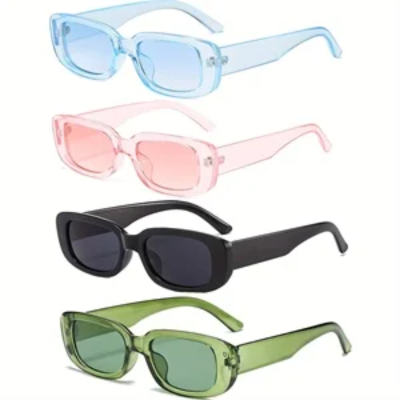 1/4 piezas de gafas de sol cua - Vintage Fashion Enthusiasts reseña y precio