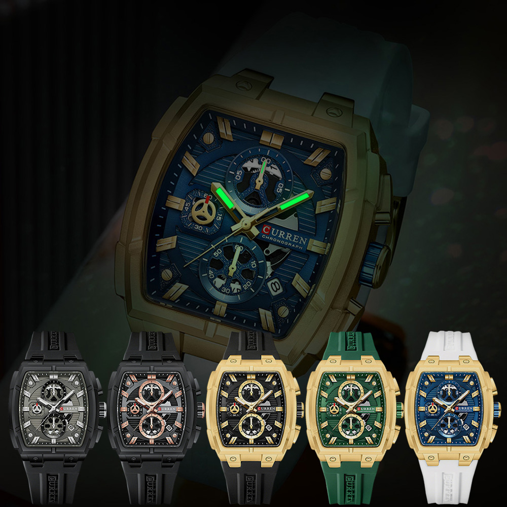 Reloj CURREN de Lujo Vintage p - Vintage Fashion Enthusiasts reseña y precio
