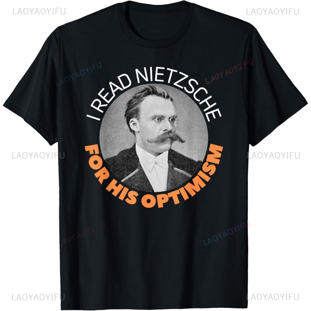 Friedrich Nietzche optimismo r - Vintage Fashion Jersey reseña y precio