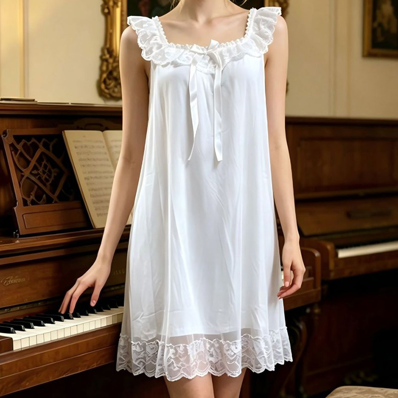 Camisón de Mujer sin Mangas co - Vintage Fashion Dresses reseña y precio